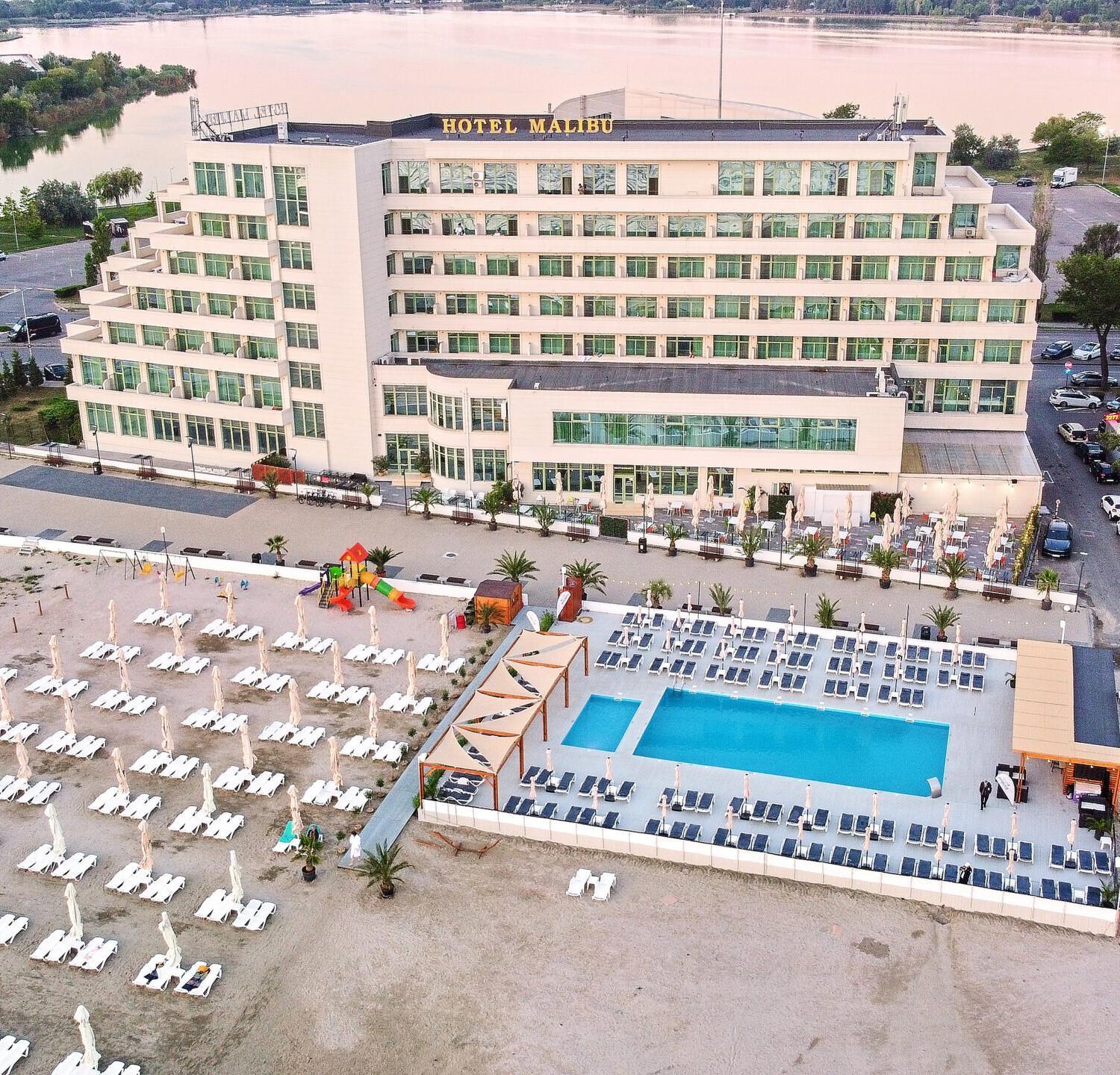 Hotel Malibu Mamaia Kültér fotó