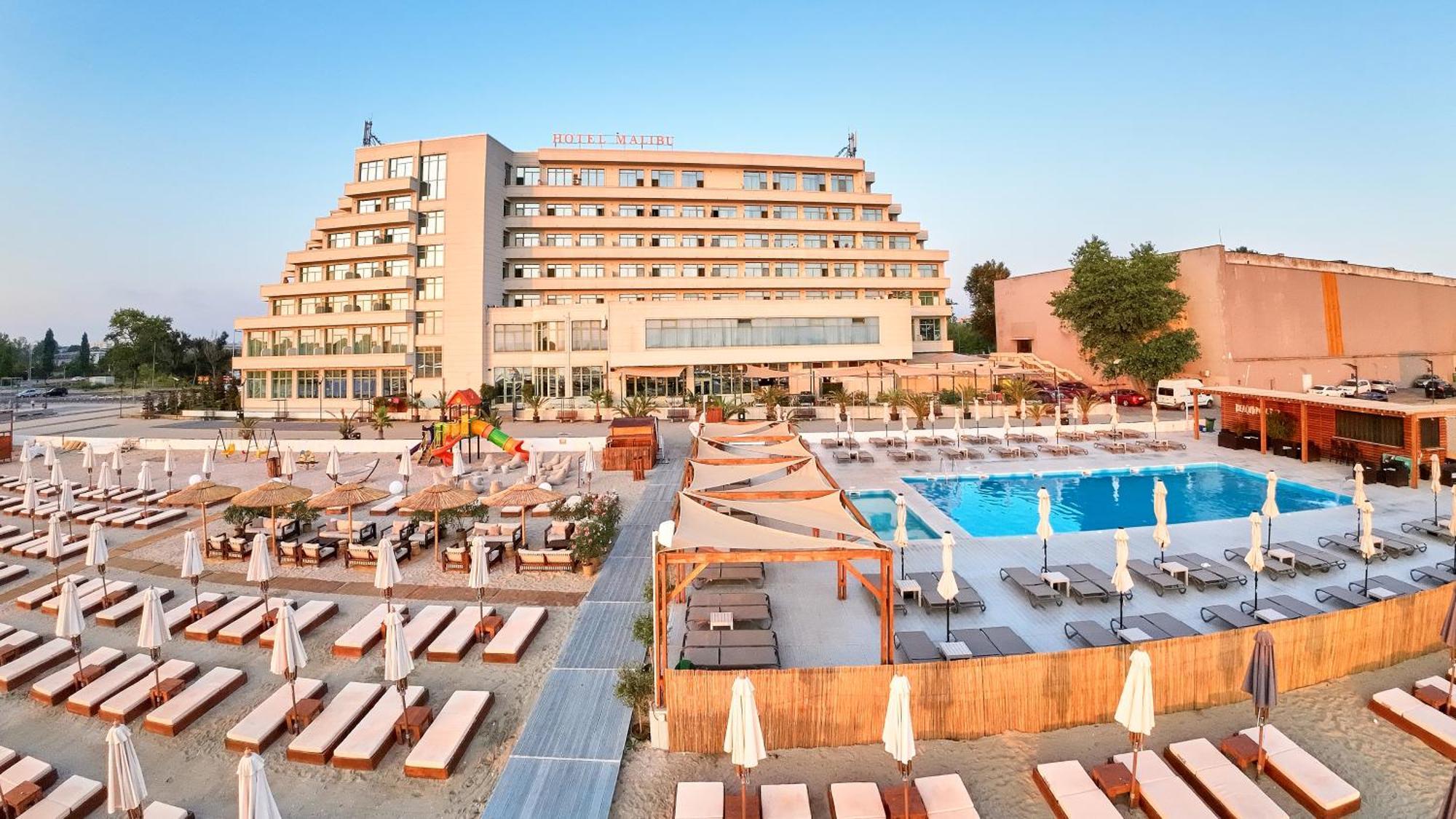 Hotel Malibu Mamaia Kültér fotó